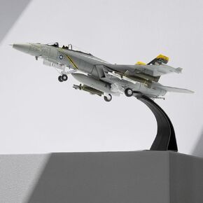 1/100 Fighter Jet Model F/A-18 Strike Fighter diecast Military Airplanes Aircraft kit for Collection and Gift in Kuwait