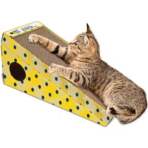 OurPet's Alpine Scratcher/Climb Cat Toy (Cat Toys for Indoor Cats; Catnip Toys; Gifts & Interactive Toy) [Includes Cosmic Catnip- North-American Grown]