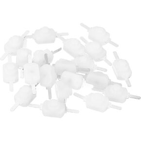 PATIKIL Latching Push Button Switch, 20 Pcs Straight Pin On/Off Self-Lock DC 30V 1A Micro Control Switch for Flashlight Light Lamp Wall Outlet DIY, Black
