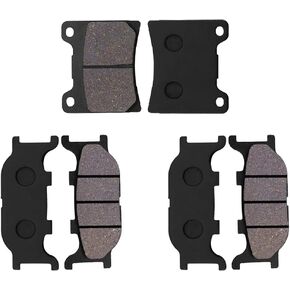 Front and Rear Brake Pad Replacement for Yamaha XV XVS 1100 A Dragstar Classic A V-Star Drag Star W-N V-Star Custom Midnight