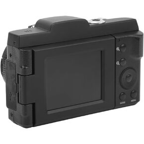 Digital Camera, 16MP Video Camera Camcorder, 1080P 180 Degree Flip Screen Compact Video Camera for Travel, Digital Camera, 16X Digital Zoom Vlogging Camera for Recording Daily Life
