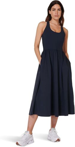 Sweaty Betty Women's Athletic Lightweight Explorer Ribbed Racer Back Dress in Saudi Arabia