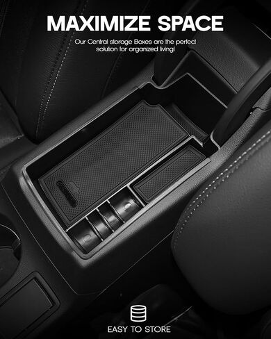 for Audi Q3 2012-2018 Car Center Console Organizer Tray Center Armrest Storage Box in Kuwait