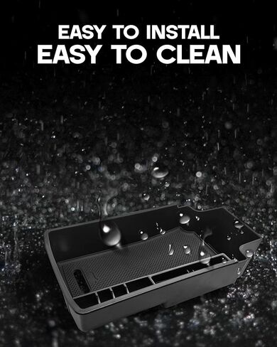 for Audi Q3 2012-2018 Car Center Console Organizer Tray Center Armrest Storage Box in Kuwait