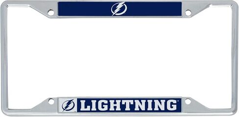 إطار لوحة ترخيص Desert Cactus Tampa Bay Lightning لفريق NHL حامل بطاقات معدني للسيارة للأمام أو الخلف من دوري الهوكي الوطني للسيارة مرخص رسميًا (عن قرب) in Saudi Arabia