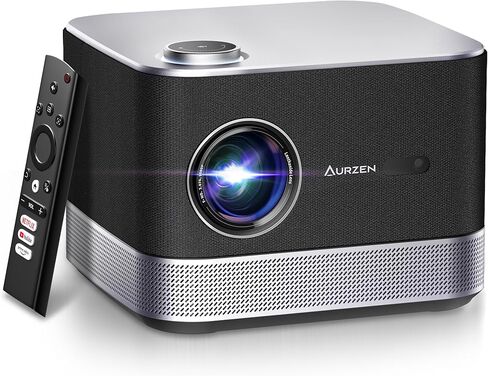 Remote Control for AURZEN Boom 3 Projector, Video Projector Remote Control Supports Bluetooth and Infrared Pairing in Kuwait
