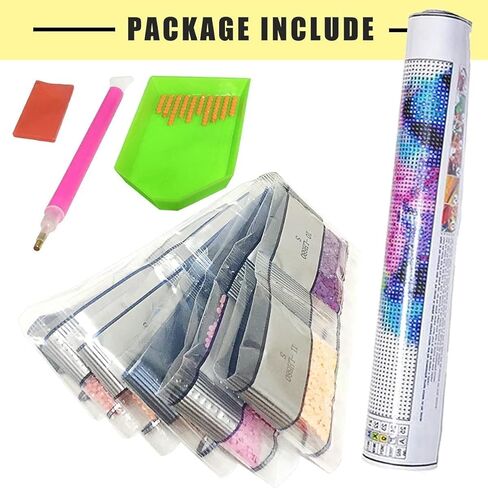 FANGKISSU DIY 5D Diamond Art Numbering Kit Jazz Trumpet Player Music Abstract Musician Instrument African Talent 12 X 16 inch Adult Rhinestone Cross Stitch Painting Kit for Home Decoration … in Kuwait