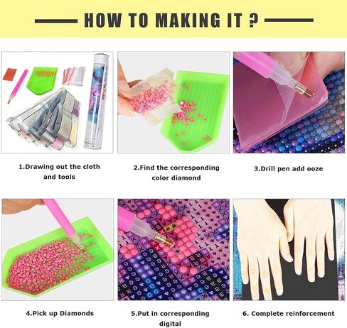 FANGKISSU DIY 5D Diamond Art Numbering Kit Jazz Trumpet Player Music Abstract Musician Instrument African Talent 12 X 16 inch Adult Rhinestone Cross Stitch Painting Kit for Home Decoration … in Kuwait