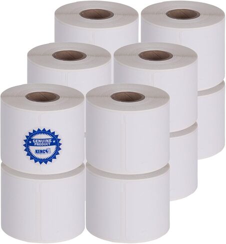 2 ملصق اسم 1/4 بوصة × 4 بوصة من Kenco Label، متوافق مع Dymo 30857 (عبوة واحدة) in Kuwait