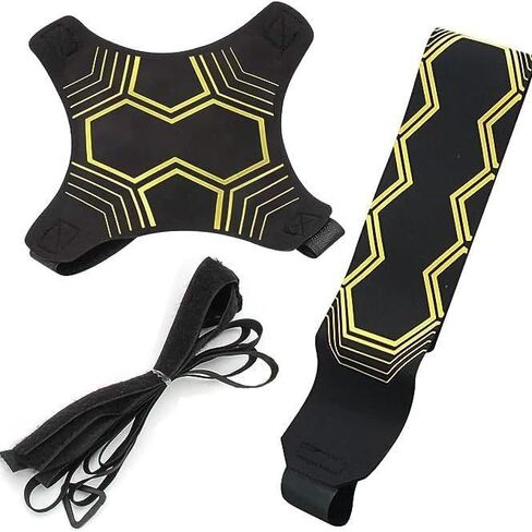 مجموعة تدريب كرة القدم، مدرب كرة قدم و10 مخاريط، كرة مع خيط، هدية كرة قدم للأولاد، حزام قابل للتعديل لمقاسات الكرة 3/4/5 in Kuwait