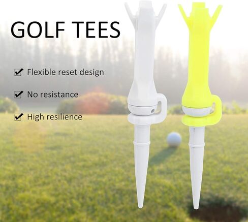 تي شيرتات جولف بلاستيكية من البولي يوريثان، 4 تي شيرتات جولف مخالب، ملحقات جولف بلاستيكية لمحبي الجولف in Kuwait