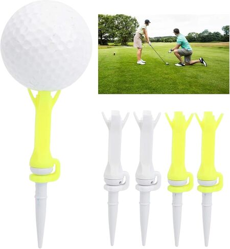 تي شيرتات جولف بلاستيكية من البولي يوريثان، 4 تي شيرتات جولف مخالب، ملحقات جولف بلاستيكية لمحبي الجولف in Kuwait