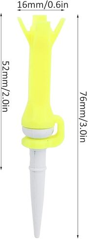 تي شيرتات جولف بلاستيكية من البولي يوريثان، 4 تي شيرتات جولف مخالب، ملحقات جولف بلاستيكية لمحبي الجولف in Kuwait