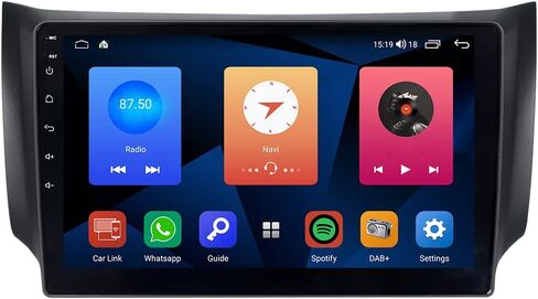ASURE راديو ستيريو للسيارة مقاس 10.1 بوصة لسيارة Nissan Sentra 2013 2014 2015، 4Core 2G+32G Android GPS Navigation Dash Unit مع Wireless Carplay Android Auto، مشغل وسائط متعددة بشاشة لمس 1280 × 800 in Kuwait