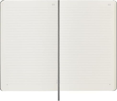 مجلة Moleskine Smart Cahier، كبيرة جدًا، سادة، أسود، غطاء ناعم (7.5 × 10) in Saudi Arabia