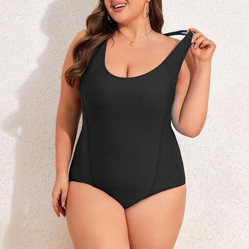 Century Star Plus Size Swimsuits for Women One Piece Tummy Control Bathing Suit for Women Athletic Full Coverage Swimwear in Saudi Arabia