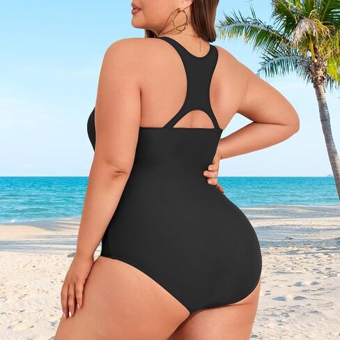 Century Star Plus Size Swimsuits for Women One Piece Tummy Control Bathing Suit for Women Athletic Full Coverage Swimwear in Saudi Arabia