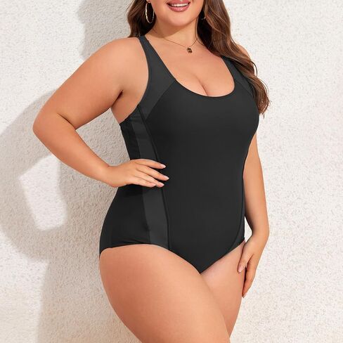 Century Star Plus Size Swimsuits for Women One Piece Tummy Control Bathing Suit for Women Athletic Full Coverage Swimwear in Saudi Arabia