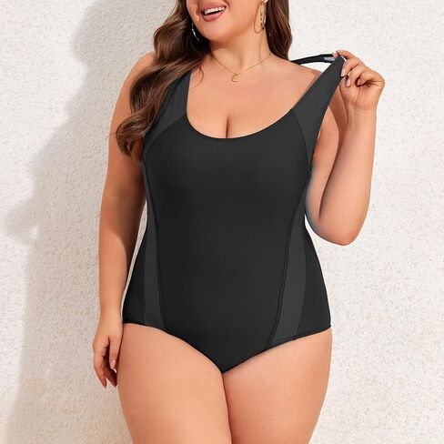 Century Star Plus Size Swimsuits for Women One Piece Tummy Control Bathing Suit for Women Athletic Full Coverage Swimwear in Saudi Arabia