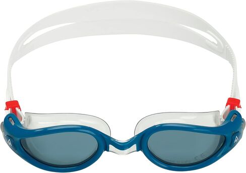 نظارات السباحة Aquasphere Kaiman EXO للبالغين من الجنسين - الثبات والراحة، مثالية للسباحين النشطين يوميًا | عدسة دخانية، إطار بترولي/شفاف in Kuwait