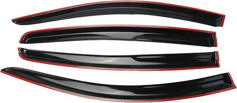 Rain Guards Window Visor Compatible with 2014-2020 Jeep Cherokee,4Pcs Dark Smoked Sun Window Deflectors in Saudi Arabia