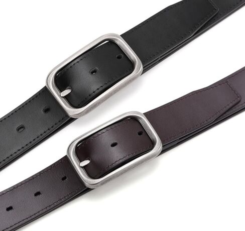Men's Jeans Belts Casual and Work Leather Dress Belt in Saudi Arabia