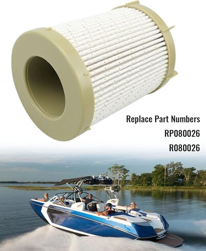 RP080026 R080026 Fuel Control Cell Fuel Filter & O-Ring Kit with Fuel Control Cell Fuel Systems，Fuel Water Separator Element Compatible With PCM EFI Engines MP 5.0 MP 5.7 MP 6.0 MP 8.1 in Saudi Arabia