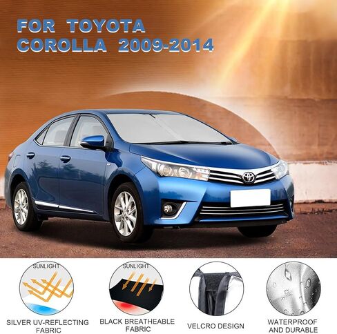Front Windshield Sunshade Fit for Toyota RAV4 2019 2020 2021 2022 2023 2024, 240T Foldable Window Shade Sun Visor Protector Blocks UV Rays Keep Vehicle Cooler in Saudi Arabia