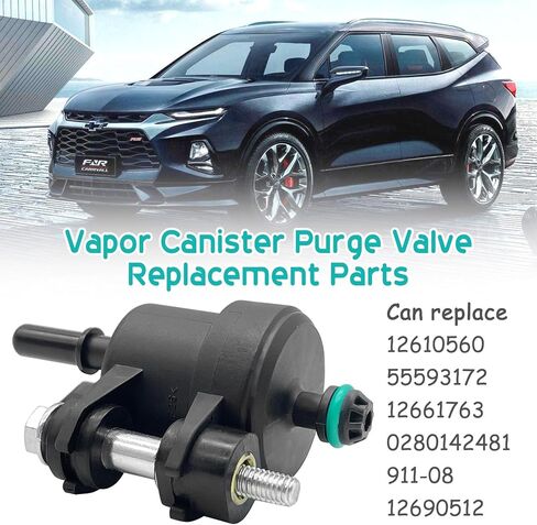 kathson 12610560 صمام تطهير علبة البخار - متوافق مع Gmc Acadia Terrain Chevy Cadillac Buick Impala Traverse Enclave Excelle Lacrosse، يستبدل 55593172 911-082 12661763 0280142481 12690512 in Saudi Arabia