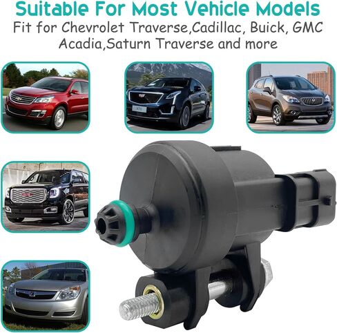kathson 12610560 صمام تطهير علبة البخار - متوافق مع Gmc Acadia Terrain Chevy Cadillac Buick Impala Traverse Enclave Excelle Lacrosse، يستبدل 55593172 911-082 12661763 0280142481 12690512 in Saudi Arabia