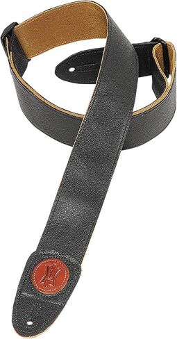 Levy's Leathers MSS7G-DBR Signature Series Garment Leather Guitar Strap, Dark Brown in Saudi Arabia
