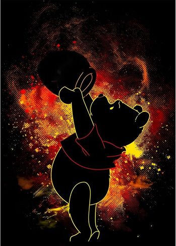 مجموعات الطلاء الماسي من DOMROM Bear للبالغين، مجموعات فنية ماسية ثلاثية الأبعاد DIY، فنون وحرف كريستالية دائرية كاملة، طقم رسم فني لأحجار الكريمة الكرتونية لديكور جدار المنزل (12 × 16 بوصة) in Kuwait