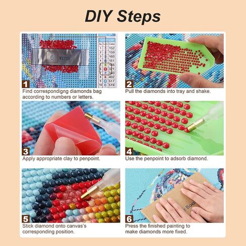 Acudotr Diamond Painting Kits for Adults, 5D DIY Diamond Art Kits for Beginners, Full Drill Diamond Painting Kits for Home Wall Decor, Dog, 12x12 Inch in Saudi Arabia