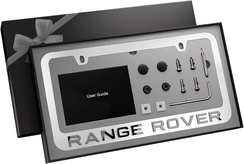 إطار لوحة الترخيص باللون الأسود in Kuwait