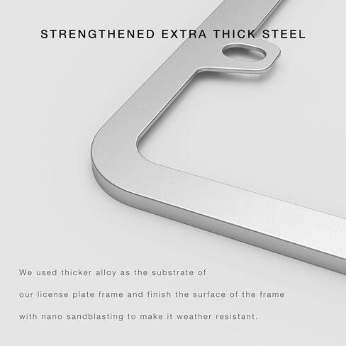 إطار لوحة الترخيص باللون الأسود in Kuwait