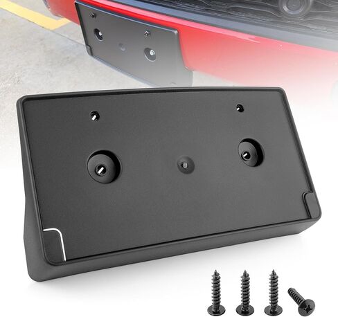 RED WOLF Front License Plate Bracket Fit for 2019-2022 Dodge Ram 1500 Replace #68274215AE CH1068151 Pickup License Plate Holder Frame Car Accessories w/Screws in Saudi Arabia