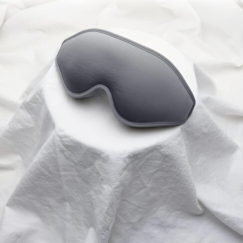 Eye Mask、Sleep Mask for Both Men and Women、3D Contour, Deep Groove Sleep Facial Mask、Soft and Breathable Weighted Eye Mask、Eye Blinder for Travel/Meditation/Yoga/Sleeping(Black) in Saudi Arabia