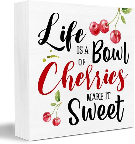 Inspirational Summer Decor, Summer Decorations for Home, Stay Close To The People Who Feel Like Sunshine Sign, Summer Decor Decorations for Bookcase Home Office Desk 5 x 5 Inch in Kuwait