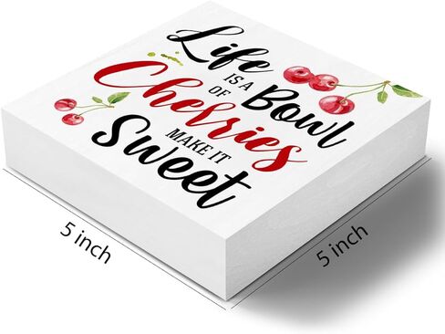 Inspirational Summer Decor, Summer Decorations for Home, Stay Close To The People Who Feel Like Sunshine Sign, Summer Decor Decorations for Bookcase Home Office Desk 5 x 5 Inch in Kuwait