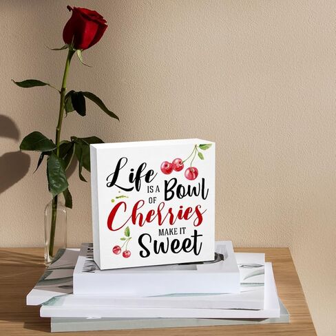 Inspirational Summer Decor, Summer Decorations for Home, Stay Close To The People Who Feel Like Sunshine Sign, Summer Decor Decorations for Bookcase Home Office Desk 5 x 5 Inch in Kuwait