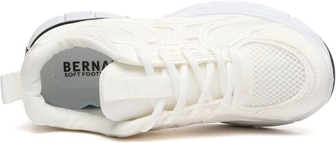 Bernal Sneakers for Women Fashion Platform Wedge Lace-UP Casual Dad Shoes Mesh Breathable Non Slip Walking Shopping Sneakers in Saudi Arabia