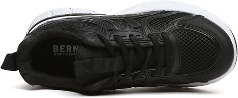 Bernal Sneakers for Women Fashion Platform Wedge Lace-UP Casual Dad Shoes Mesh Breathable Non Slip Walking Shopping Sneakers in Kuwait