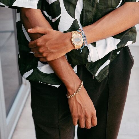 1-10 قطعة سوار عين الشر الأزرق للرجال والنساء مطاطا 6 مللي متر الحجر الطبيعي مطرز أساور محظوظ تمتد حماية نعمة أساور مجوهرات هدية in Kuwait