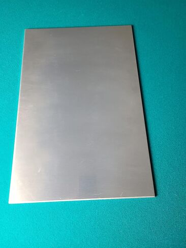 Generic .250 لوحة صفائح معدنية من الألومنيوم - 12 × 6 × 14 بوصة - لوحة مسطحة مسطحة مصقولة جيدًا حتى 4 تشطيبات ومزيلة للأزيز. مغلفة لحماية اللمسة النهائية ومعبأة بشكل آمن للشحن. in Kuwait