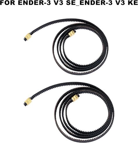 طقم حزام التوقيت Creality Ender 3 S1 حزام متزامن على المحور X + حزام متزامن على المحور Y لأجزاء الطابعة ثلاثية الأبعاد Creality Ender 3 S1, S1 Pro in Saudi Arabia