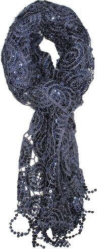 Ted & Jack - Luxe Bedazzled Sequin and Sparkle Scarf in Saudi Arabia