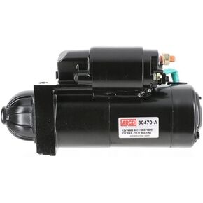 ARCO 30470-A Inboard Starter for Mercruiser, Volvo Penta, OMC, Marine Power, and Others - 9 Tooth Fly Wheel