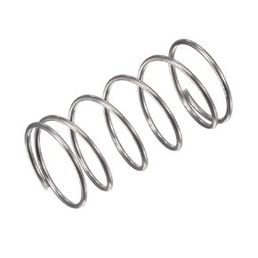 uxcell Compression Spring,304 Stainless Steel,16mm OD,1mm Wire Size, 18mm Compressed Length,30mm Free Length,5.9N Load Capacity for Home Projects, Silver Tone, 10pcs