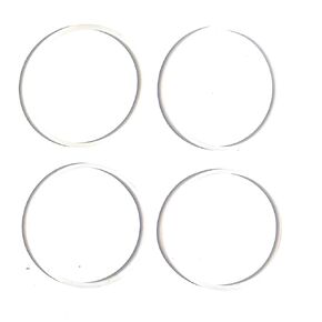 4 Pack Replacement Gasket Compatible with Cooks 5-in-1 Power Blender Gaskets 3 Inch Diameter (After Market Part)