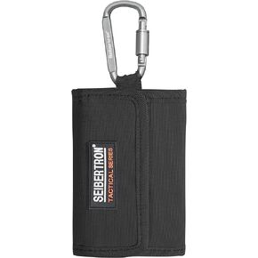 Seibertron Tactical 2.0 RFID Blocking Micro Wallet Gear Cash Purse Black